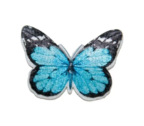 Термоаппликация HKM "Бабочка голубая", 7,0 х 4,8 см, 38502