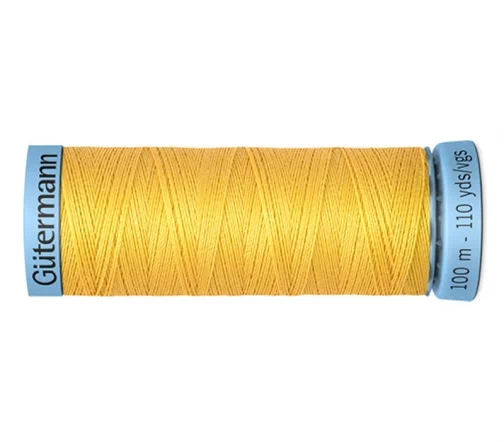Нить Silk S303 для тонких швов, 100м, 100% шелк, цвет 104, Gutermann 744590