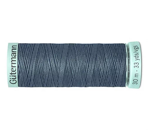Нить Silk R 753 для фасонных швов, 30м, 100% шелк, цвет 435 зелено-синий, Gutermann 723878